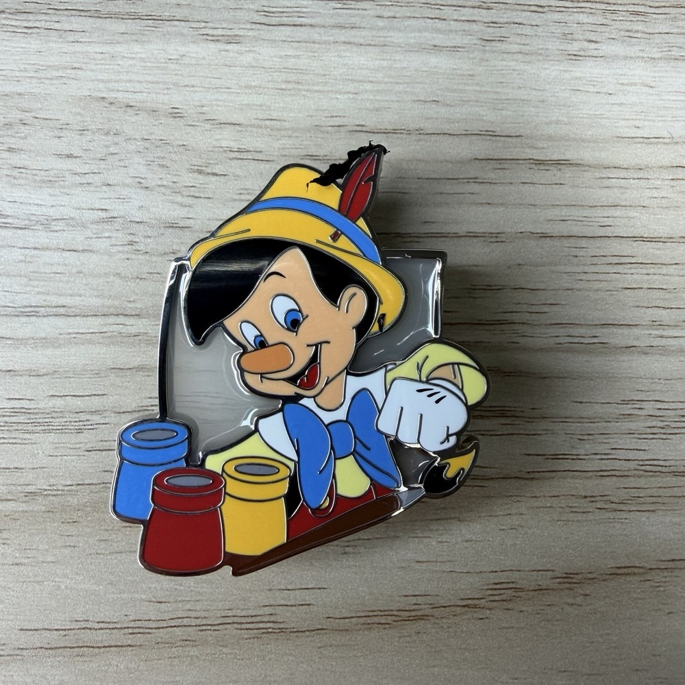 Disney Brush of Magic Series 2 Pinocchio Paint LR Mystery Pin